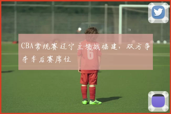 CBA常规赛辽宁主场战福建，双方争夺季后赛席位