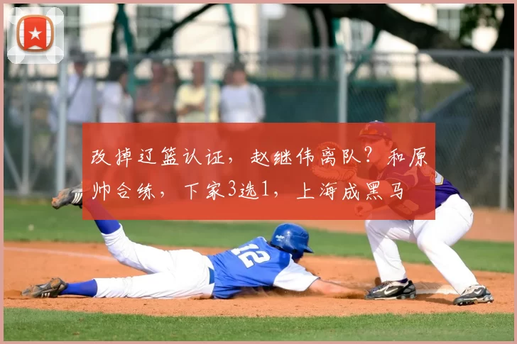 改掉辽篮认证，赵继伟离队？和原帅合练，下家3选1，上海成黑马